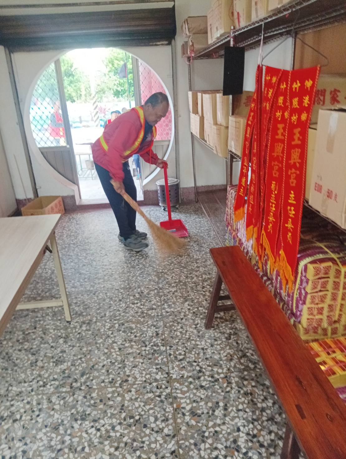 114年伸港鄉重陽活動前環境整理